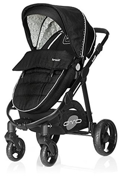 Brevi OVO Premium Traditional stroller 1место(а) Черный