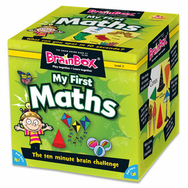 Green Board Games BrainBox My First Maths Child Boy/Girl learning toy