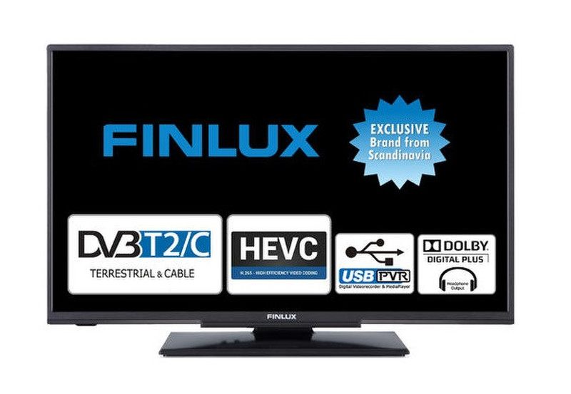 Finlux 24FHB4220 24Zoll HD Schwarz LED-Fernseher