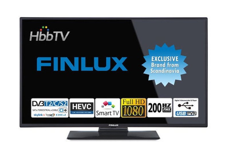 Finlux 43FFA5160 43Zoll Full HD Smart-TV Schwarz LED-Fernseher