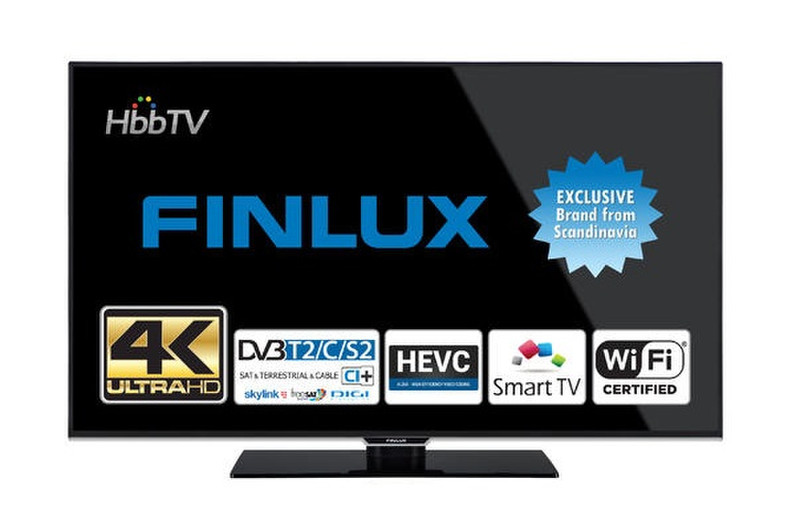 Finlux 49FUB8060 49Zoll 4K Ultra HD Smart-TV WLAN Schwarz LED-Fernseher