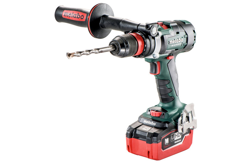 Metabo BS 18 LTX-3 BL Q I Черный, Зеленый, Красный Дрель с рукояткой пистолетного типа LiHD 5.5А·ч 2600г