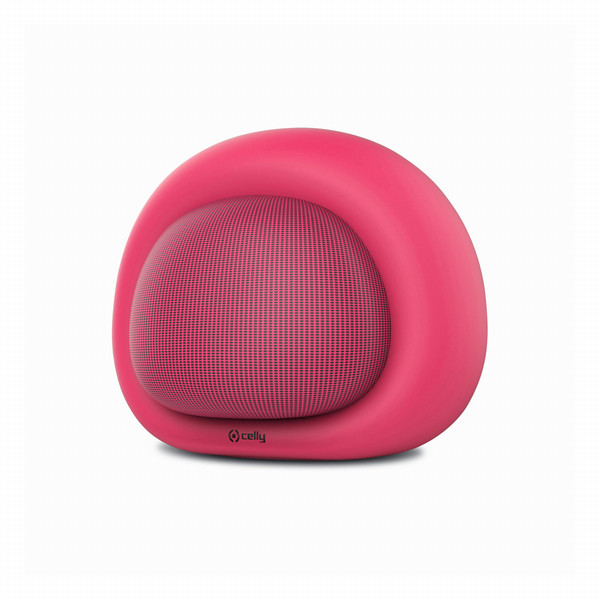 Celly Bubble Beat Mono portable speaker 3Вт Розовый