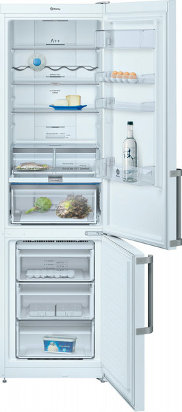 Balay 3KR7827WE Отдельностоящий 366л A++ Белый холодильник с морозильной камерой