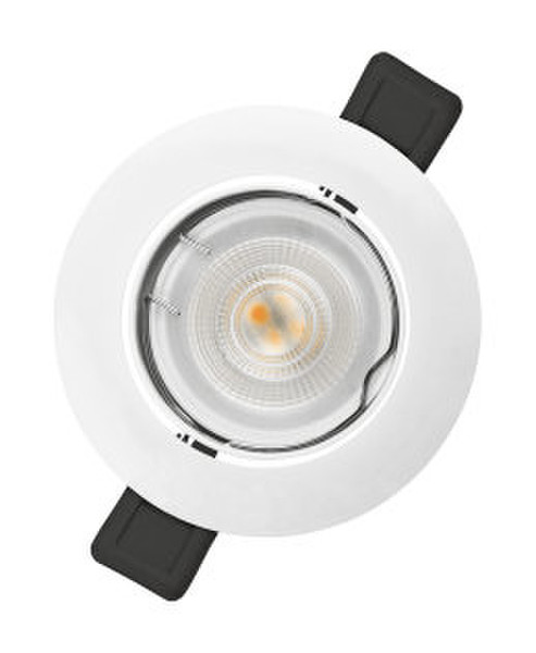 LEDVANCE 4058075800908 Для помещений Recessed lighting spot GU10 5.5Вт Черный, Белый точечное освещение