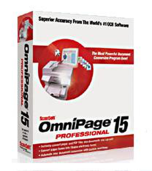 Nuance OmniPage Professional 15