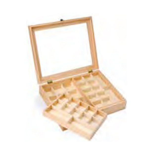 GLOREX 62003341 Wood jewelry box