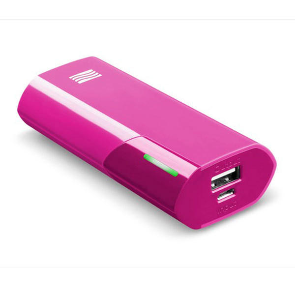 Cellularline SYPOWERBANK4400P 4400мА·ч Розовый внешний аккумулятор