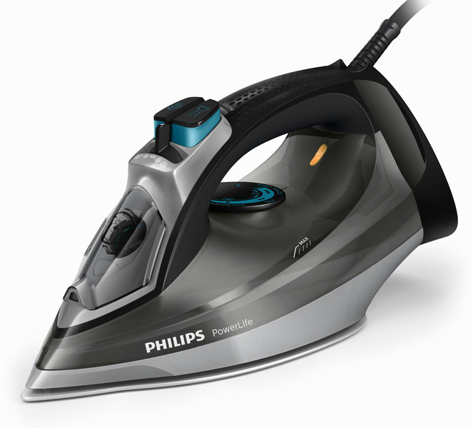 Philips PowerLife GC2999/86 Паровой утюг Подошва с покрытием SteamGlide 2600Вт Черный, Серый утюг