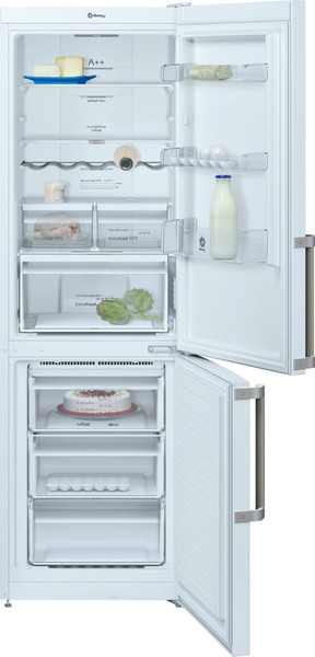 Balay 3KF6625WE Отдельностоящий 324л A++ Белый холодильник с морозильной камерой