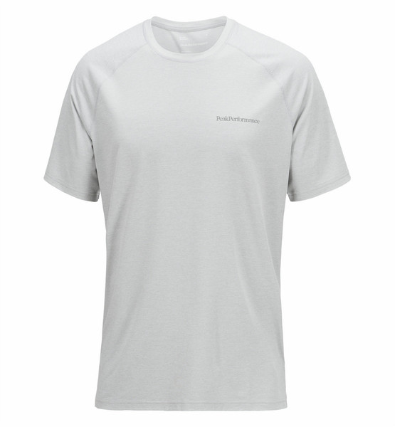 PeakPerformance Civil Comfy T-shirt M Short sleeve Crew neck Polyester Grey