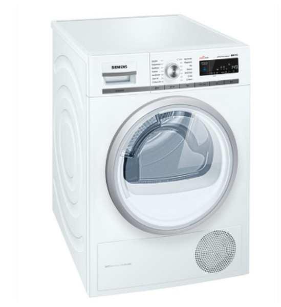 Siemens WT45W5D0CH Freestanding Front-load 8kg A++ White tumble dryer