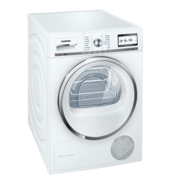 Siemens WT47Y782CH Freestanding Front-load 9kg A++ White tumble dryer