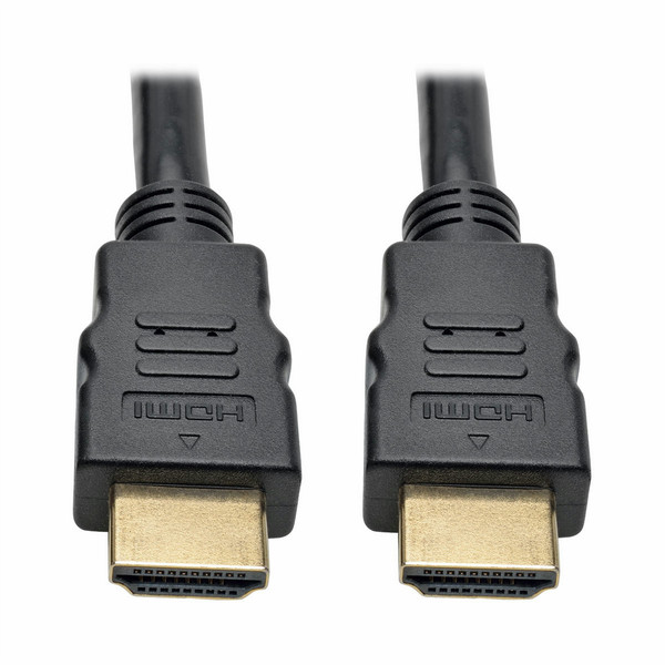 Tripp Lite Active High-Speed HDMI Cable with Built-In Signal Booster, 1920 x 1080 (1080p) @ 60 Hz (M/M), Black, 15.24 m