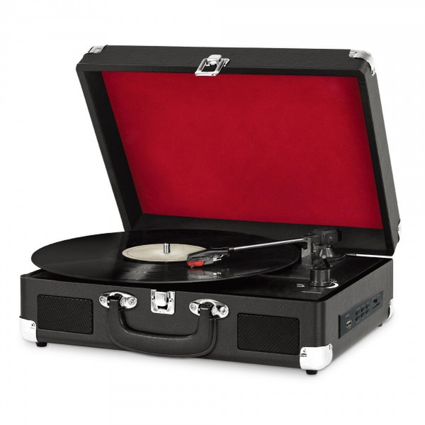 New Majestic TT43BT BK Black audio turntable