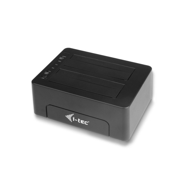 i-tec U3CLONEDOCK USB 3.0 (3.1 Gen 1) Type-B Black