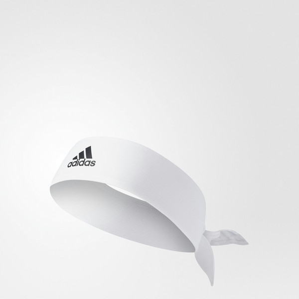 Adidas S97908 Athletic headband Ткань Белый обруч/повязка