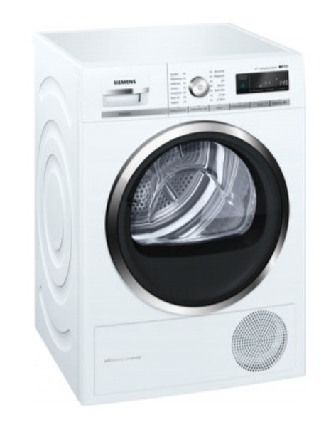 Siemens WT47W5A1 Freestanding Front-load 8kg A+++ White tumble dryer