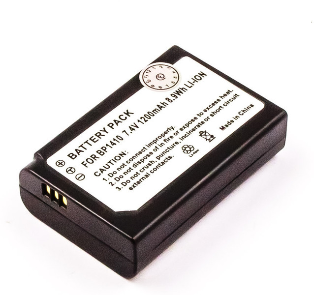 MicroBattery MBDIGCAM0011 Lithium-Ion (Li-Ion) 1200mAh 7.4V rechargeable battery