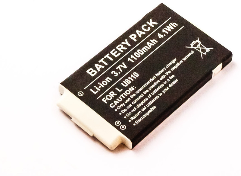 MicroBattery MBXLG-BA0005 Lithium-Ion (Li-Ion) 1100mAh 3.7V rechargeable battery