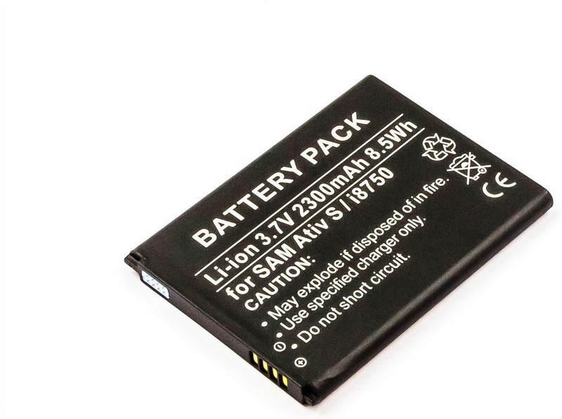 MicroBattery MBXSA-BA0006 Lithium-Ion (Li-Ion) 2300mAh 3.7V rechargeable battery