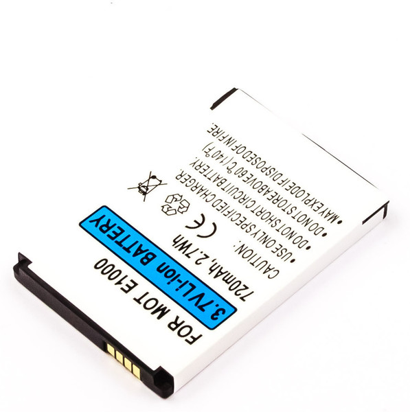 MicroBattery MBXMO-BA0002 Lithium-Ion (Li-Ion) 720mAh 3.7V rechargeable battery