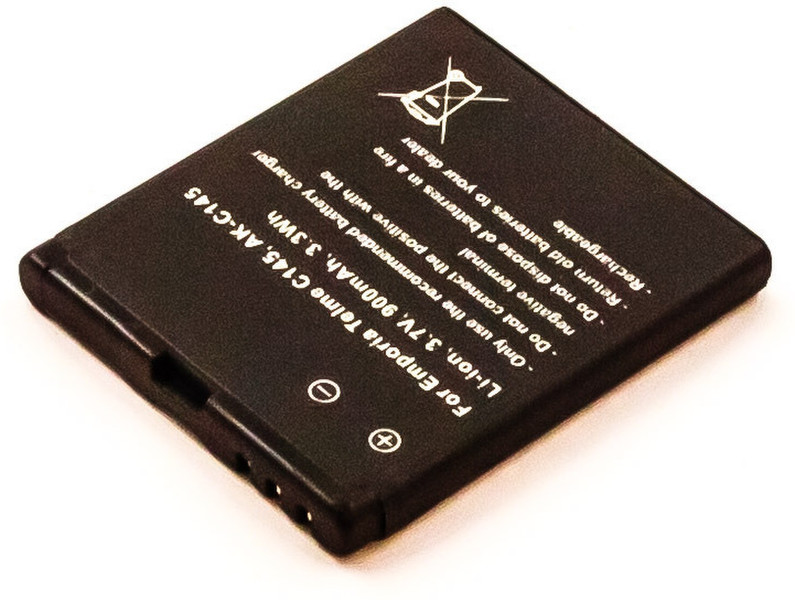 MicroBattery MBXMISC0005 Литий-ионная (Li-Ion) 900мА·ч 3.7В аккумуляторная батарея