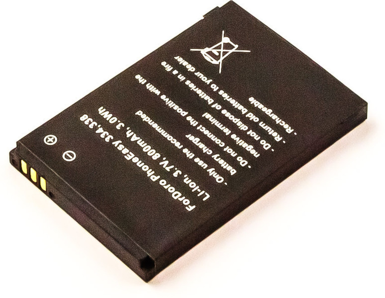 MicroBattery MBXMISC0049 Литий-ионная (Li-Ion) 800мА·ч 3.7В аккумуляторная батарея