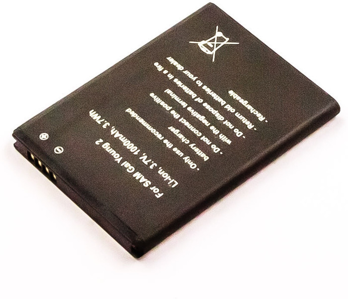MicroBattery MBXSA-BA0086 Lithium-Ion (Li-Ion) 1000mAh 3.7V Wiederaufladbare Batterie