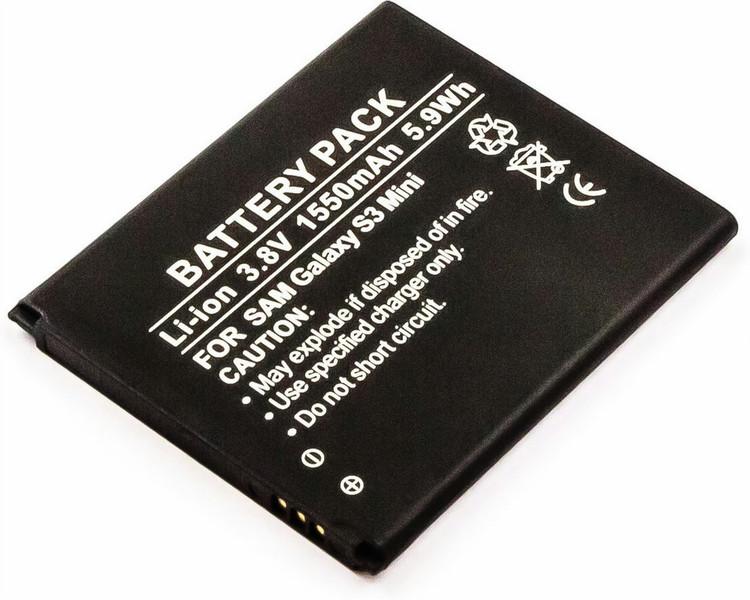 MicroBattery MBXSA-BA0061 Литий-ионная (Li-Ion) 1550мА·ч 3.8В аккумуляторная батарея