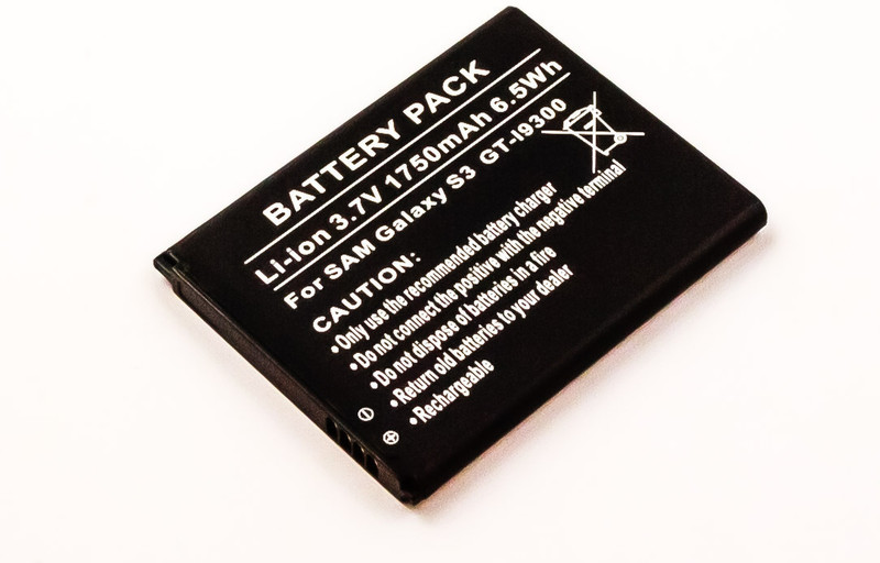 MicroBattery MBXSA-BA0064 Lithium-Ion (Li-Ion) 1750mAh 3.7V rechargeable battery