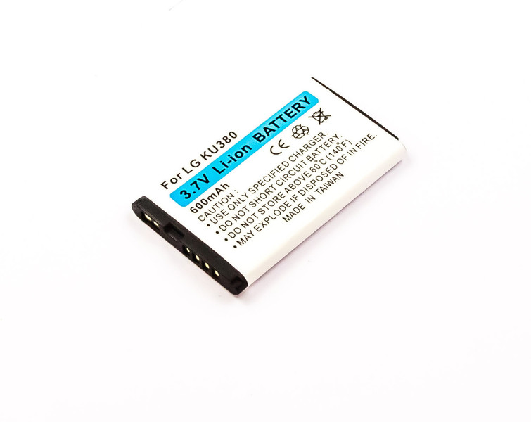 MicroBattery MBXLG-BA0012 Lithium-Ion (Li-Ion) 600mAh 3.7V rechargeable battery