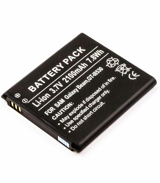 MicroBattery MBXSA-BA0029 Lithium-Ion (Li-Ion) 2100mAh 3.7V rechargeable battery