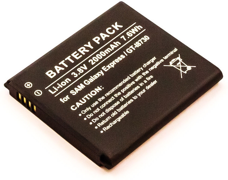 MicroBattery MBXSA-BA0033 Lithium-Ion (Li-Ion) 2000mAh 3.8V Wiederaufladbare Batterie