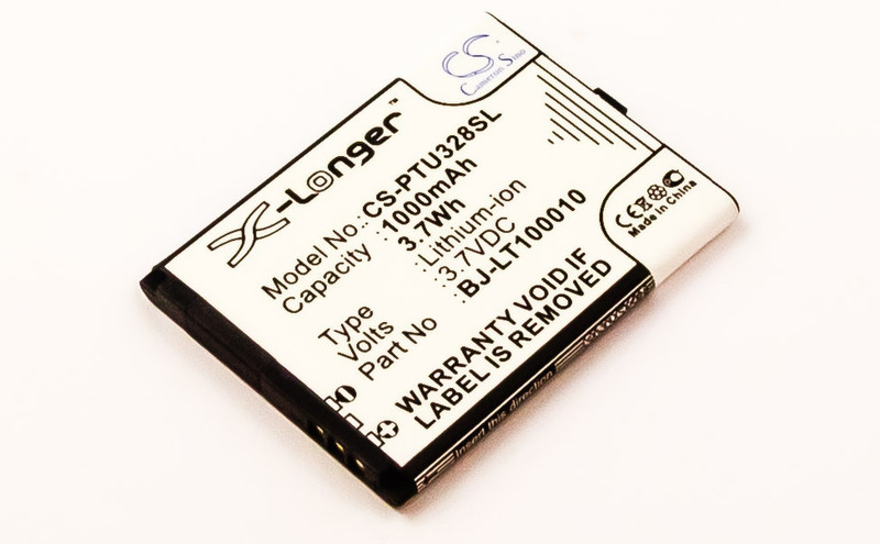 MicroBattery MBXMISC0120 Lithium-Ion (Li-Ion) 1000mAh 3.7V rechargeable battery