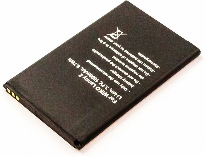 MicroBattery MBXMISC0157 Lithium-Ion (Li-Ion) 1800mAh 3.7V rechargeable battery