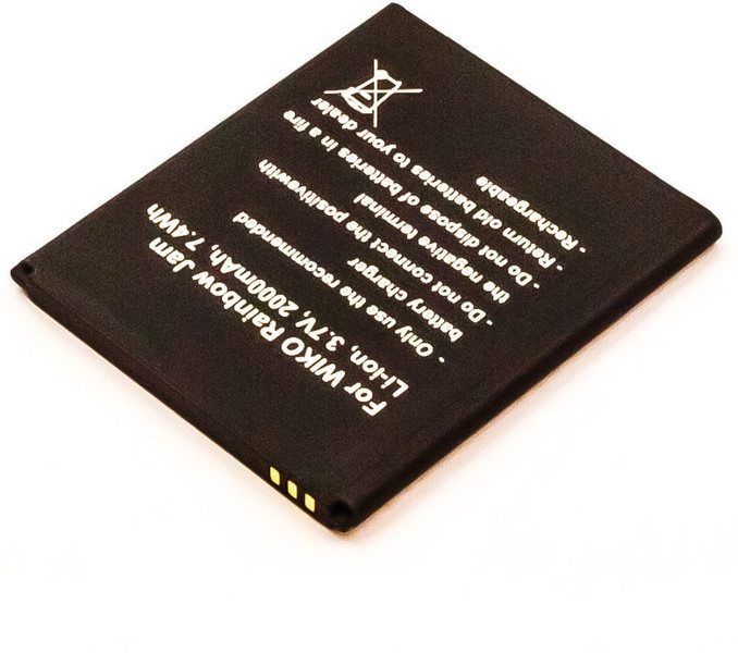 MicroBattery MBXMISC0162 Литий-ионная (Li-Ion) 2000мА·ч 3.7В аккумуляторная батарея