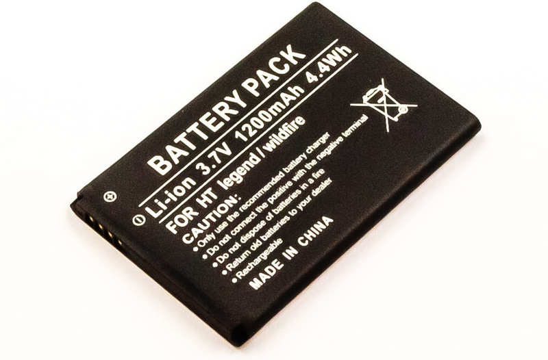 MicroBattery MBXHTC-BA0006 Литий-ионная (Li-Ion) 1200мА·ч 3.7В аккумуляторная батарея