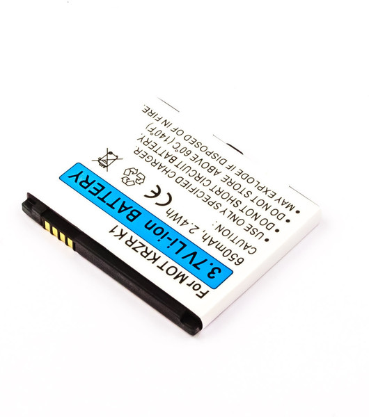 MicroBattery MBXMO-BA0011 Lithium-Ion (Li-Ion) 650mAh 3.7V rechargeable battery