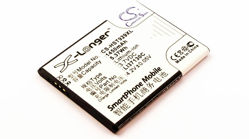 MicroBattery MBXMISC0086 Lithium-Ion (Li-Ion) 1450mAh 3.7V Wiederaufladbare Batterie