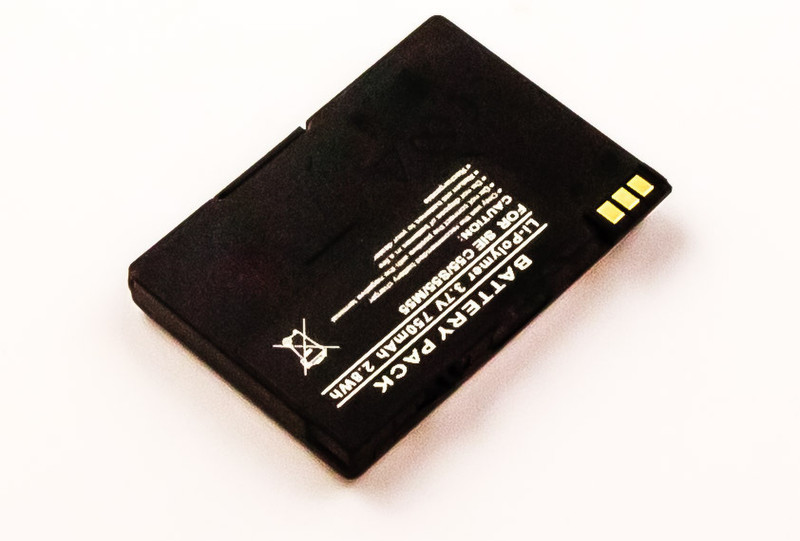 MicroBattery MBXMISC0131 Литий-полимерная (LiPo) 750мА·ч 3.7В аккумуляторная батарея