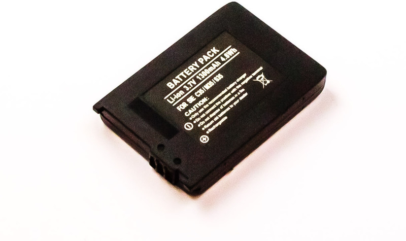 MicroBattery MBXMISC0134 Литий-ионная (Li-Ion) 1300мА·ч 3.7В аккумуляторная батарея