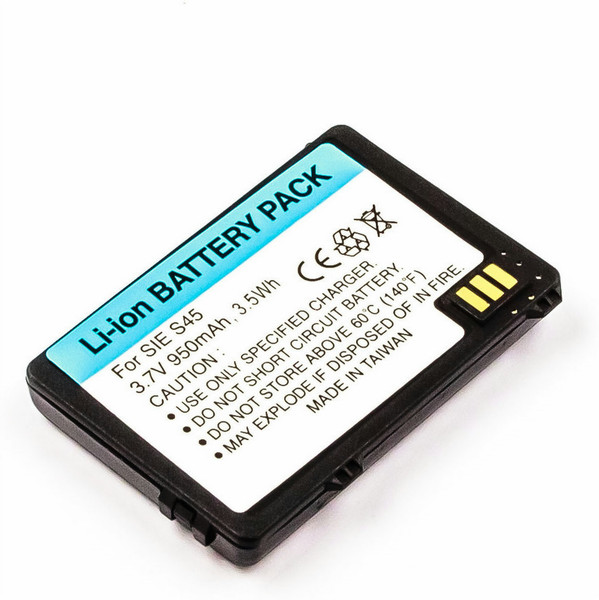 MicroBattery MBXMISC0135 Lithium-Ion (Li-Ion) 950mAh 3.7V Wiederaufladbare Batterie