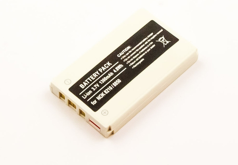 MicroBattery MBXNOK-BA0016 Lithium-Ion (Li-Ion) 1300mAh 3.7V rechargeable battery