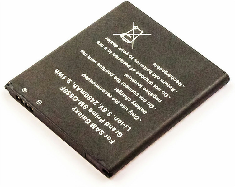 MicroBattery MBXSA-BA0036 Литий-ионная (Li-Ion) 2400мА·ч 3.8В аккумуляторная батарея