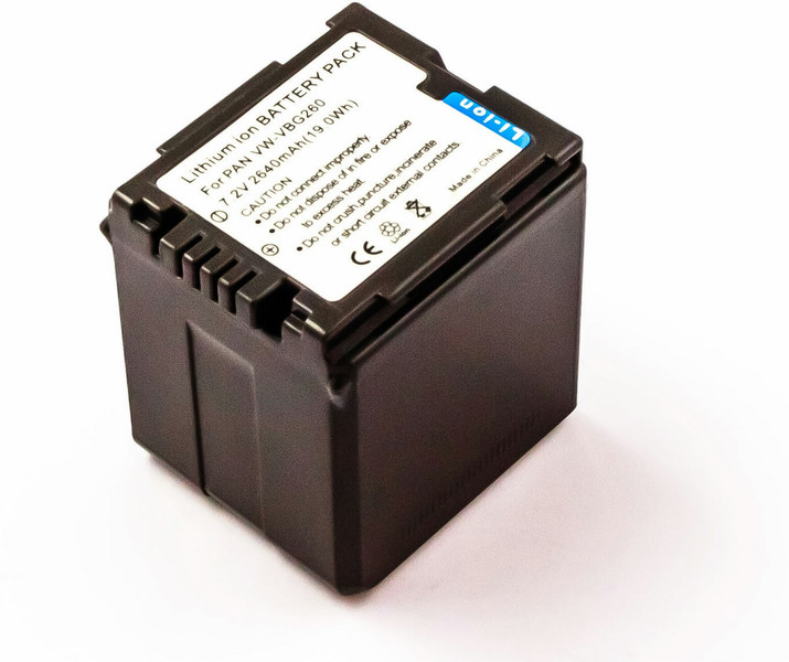 MicroBattery MBCAM0038 Lithium-Ion (Li-Ion) 2640mAh 7.2V Wiederaufladbare Batterie
