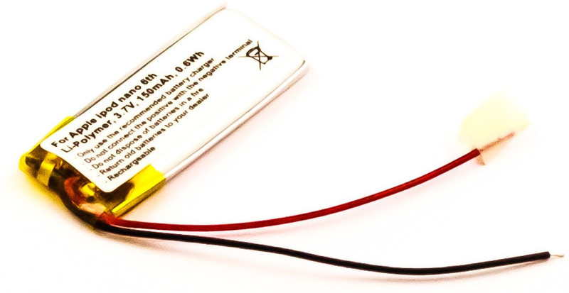 MicroBattery MBXAU0013 Lithium Polymer (LiPo) 150mAh 3.7V rechargeable battery
