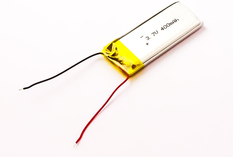 MicroBattery MBHS0002 Lithium Polymer (LiPo) 400mAh 3.7V rechargeable battery