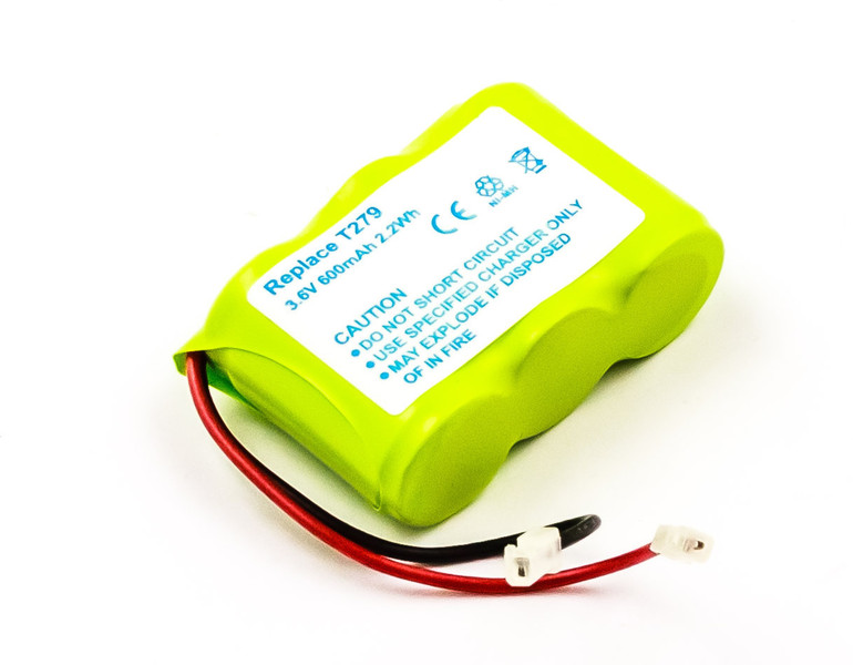 MicroBattery MBCP0032 Nickel Metall-Hydrid 600mAh 3.6V Wiederaufladbare Batterie