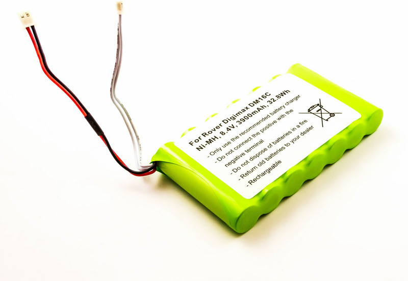 MicroBattery MBXEQ0009 Nickel Metall-Hydrid 3900mAh 8.4V Wiederaufladbare Batterie